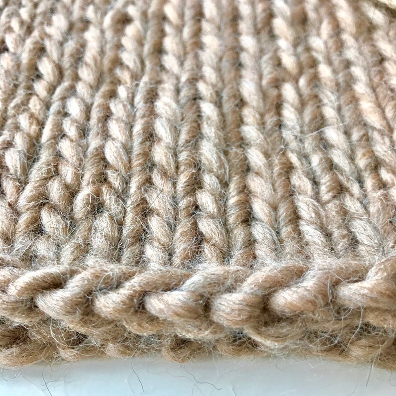 Light Brown Thick Wool Yarn Chunky Knit Yarn Weight 6 Super Etsy