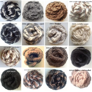 Beginner knitting kit Chunky scarf Gift for knitting friend image 5