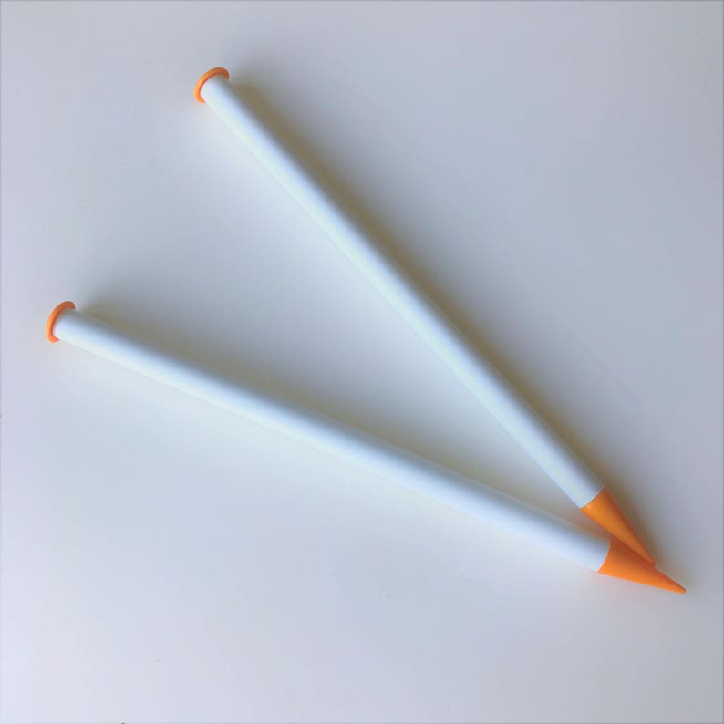 Large Knitting Needles Size 35 US / 20 Mm / Straight Plastic Etsy