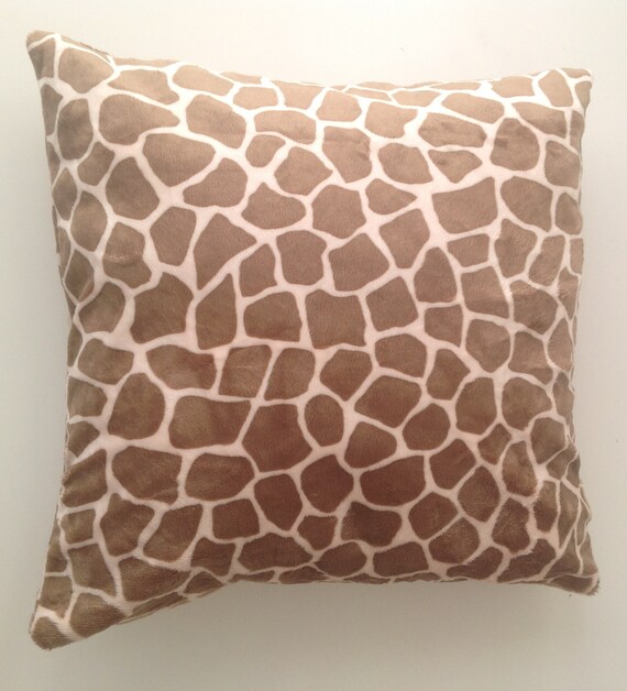 Animal Giraffe Print Pillow African Style Safari Home Decor Etsy