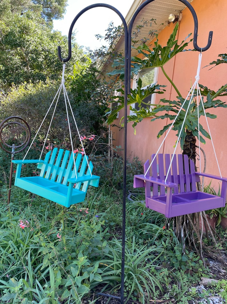 porch swing bird feeder