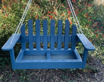 porch swing bird feeder