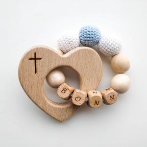 Personalised Baby Christening Gift - Unique Baby Baptism gift - Baby Keepsake - Choose Shape