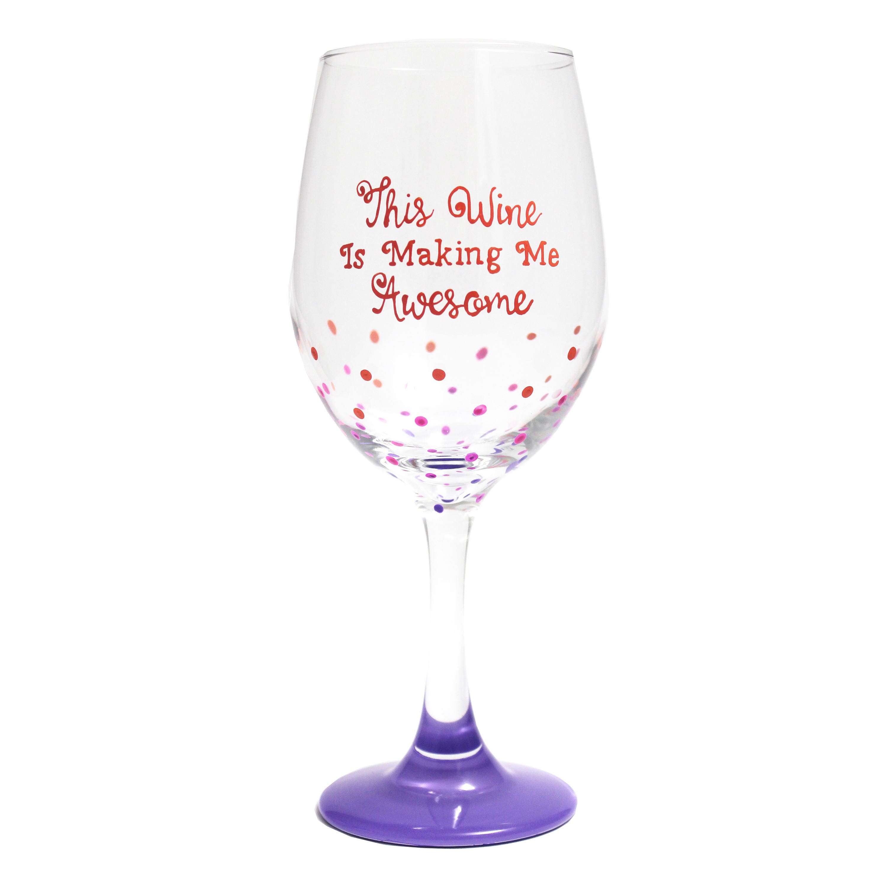 Wine Glass Set Gift For Her Funny Party Favors Custom Wine Etsy
