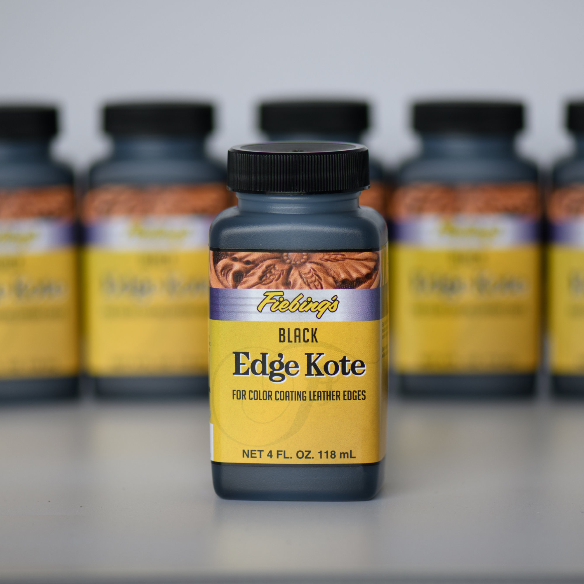 Leather Edge Paint for Coloring Leather Edges. 4 Oz. Bottles Etsy