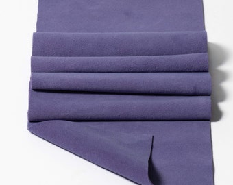 Lilac Medium Size Soft Suede Leather Panel Pieces 6x8 8x10 6x12 (Click On Item Details and scroll down for More Sizes)