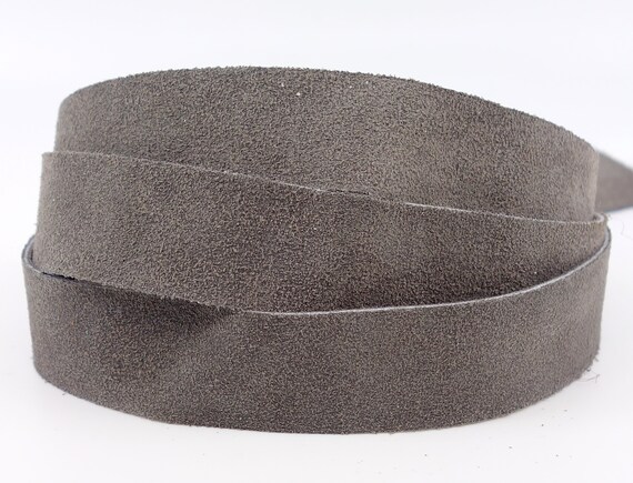 Hat Bands 48 and up to 60 Inches Length 4-4.5 oz Thick For Jewelry Making Leather Crafters Strips of Suede Leather White up to 24