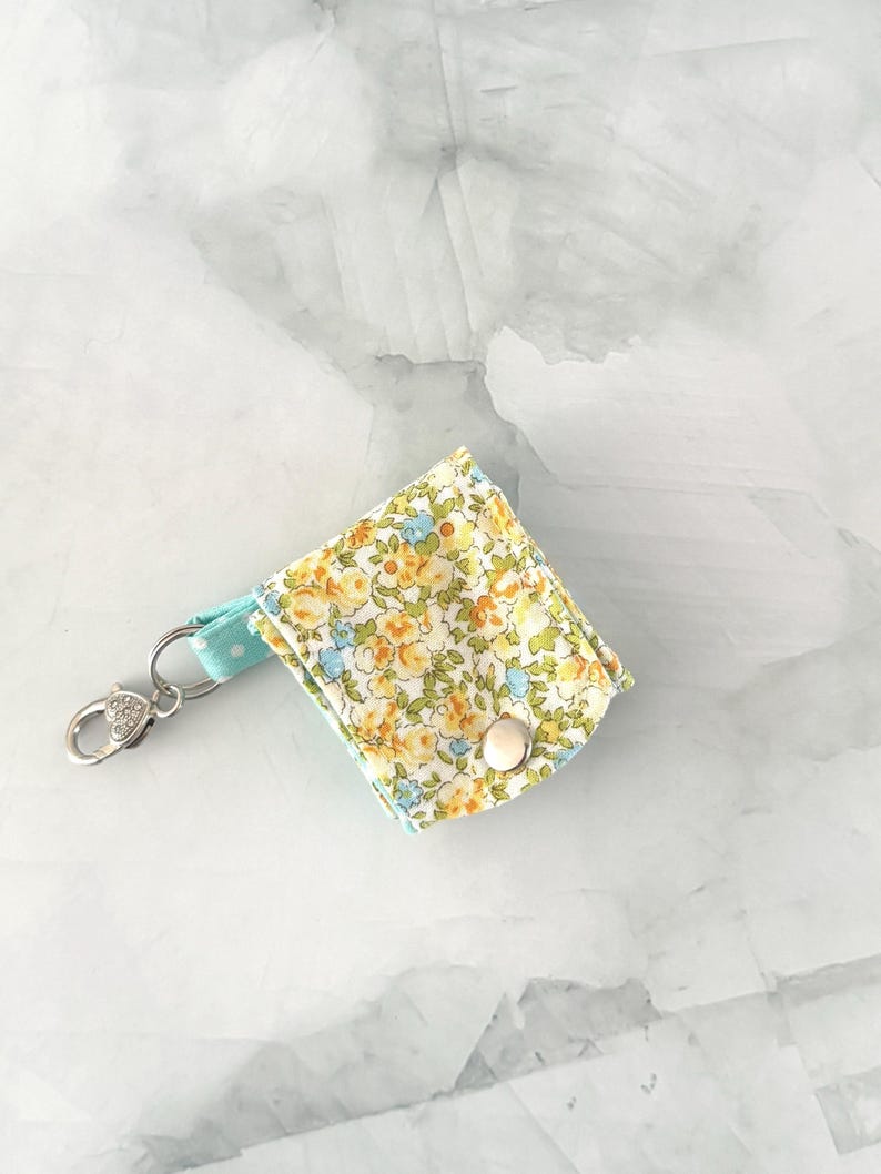 Jewelry Travel Organizer Roll Case Cotton Fabric Snap Closure Pouch Storage Accessory Holder Bag Compact Trip Essentials Bridesmaid Gift Gym bild 6