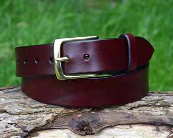oxblood belt mens