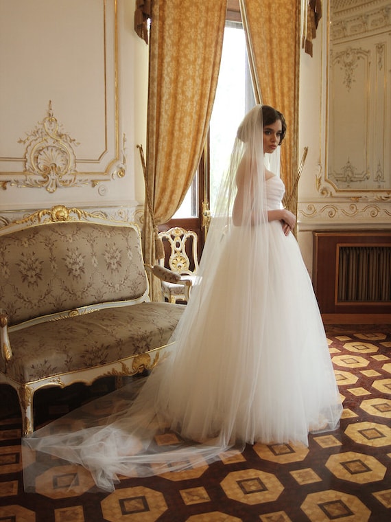 Italian 2024 wedding veil