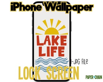 Lake LifeiPhone lock screen, wallpaper