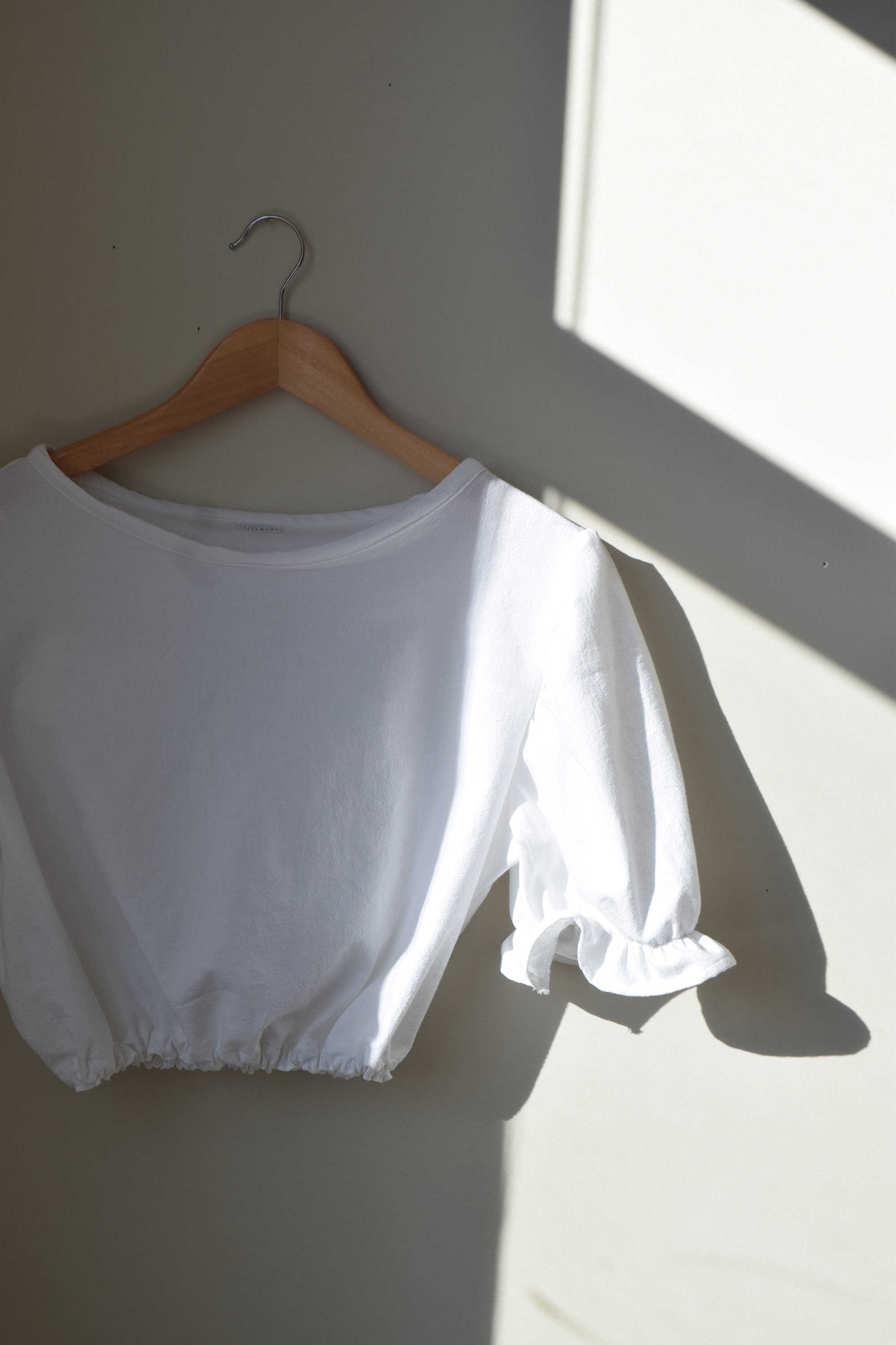 puff sleeve bralette