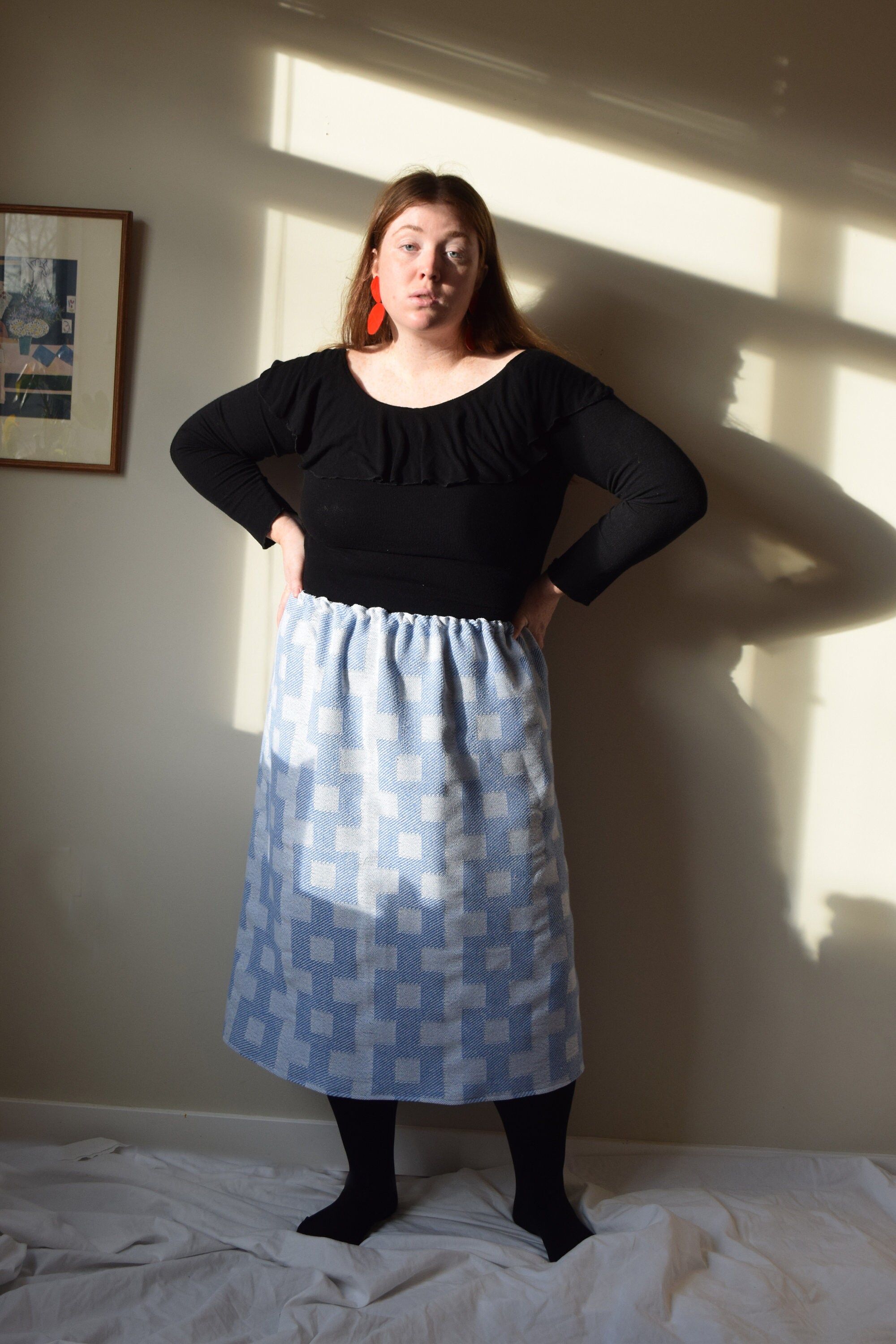 sweater and skirt 60