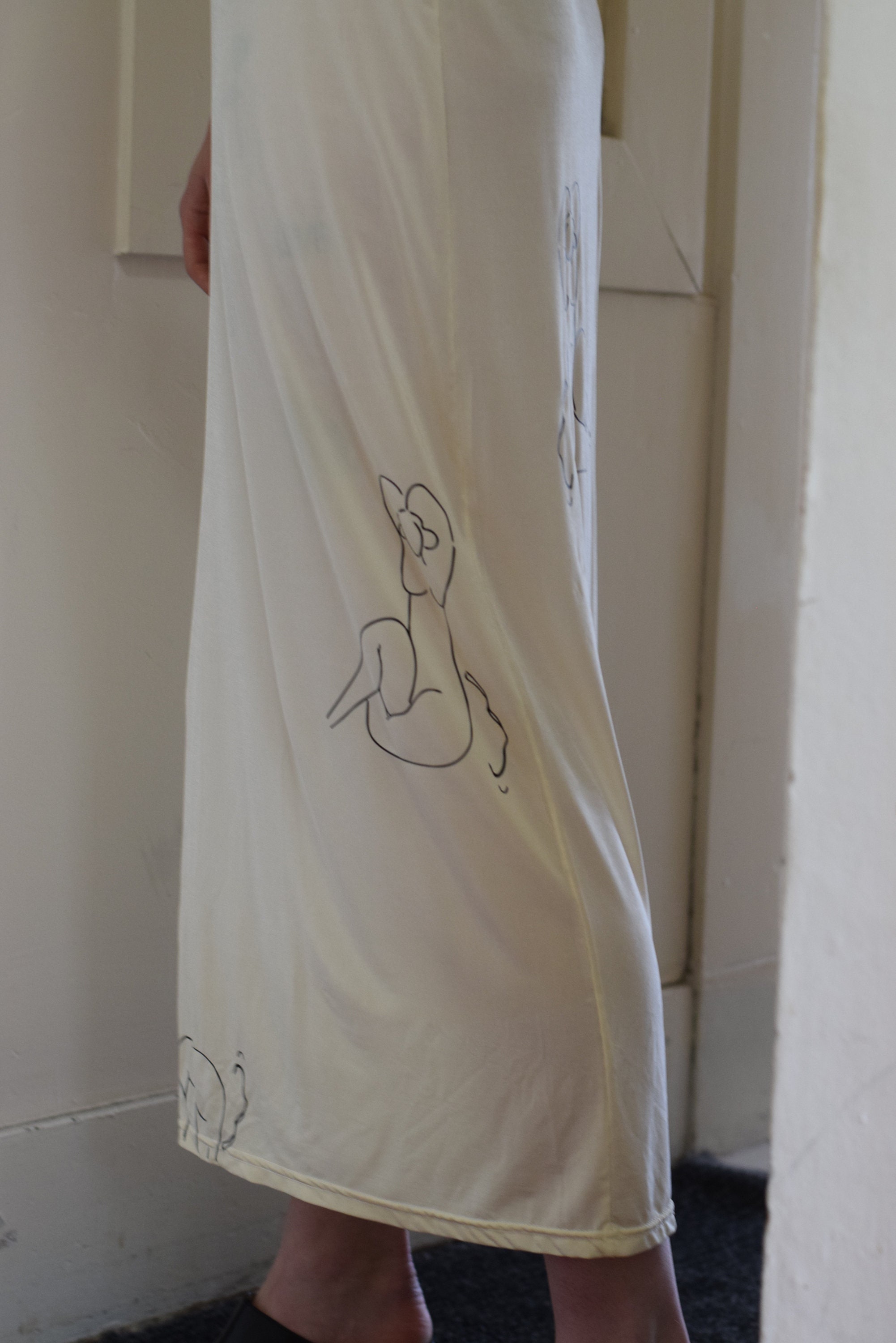 spandex slip dress