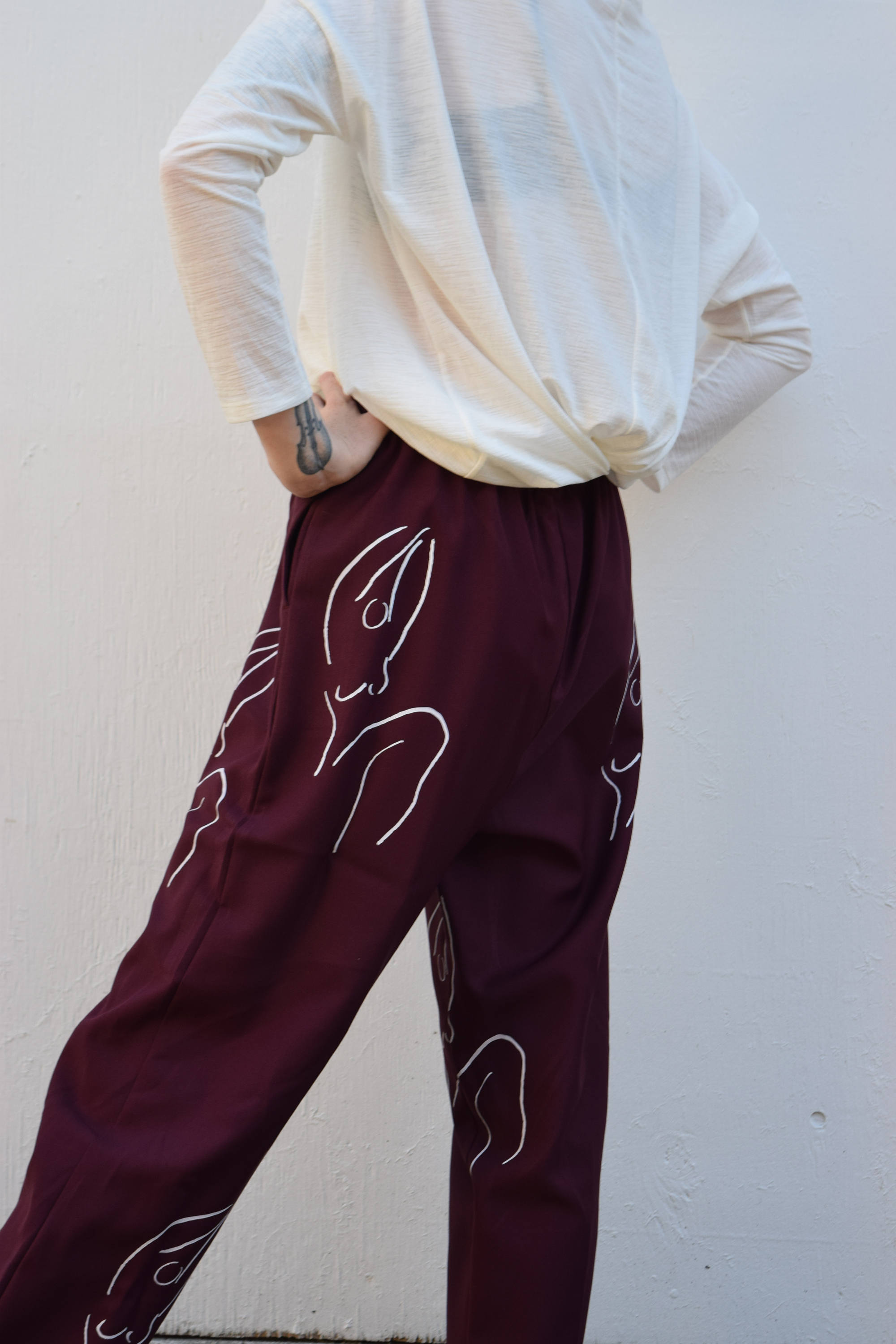 meridian flare pants