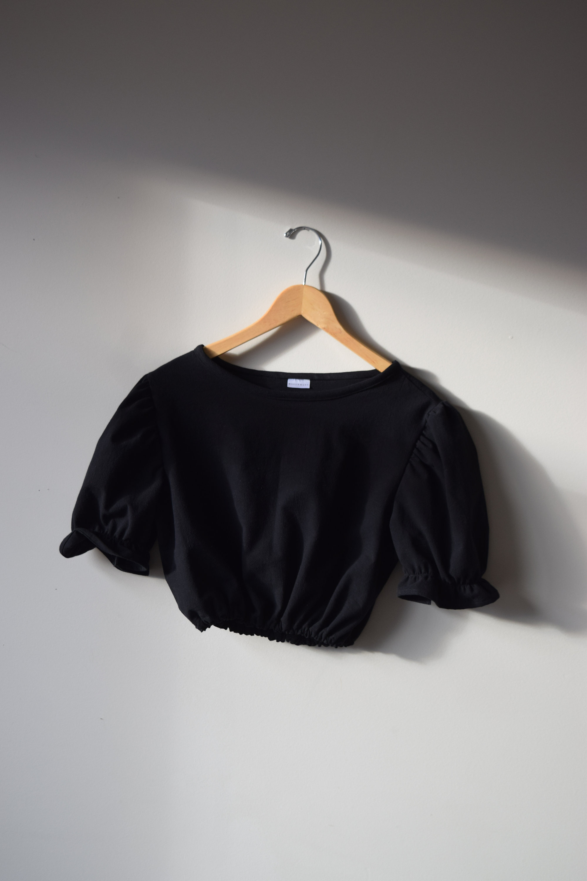 puff sleeve bralette