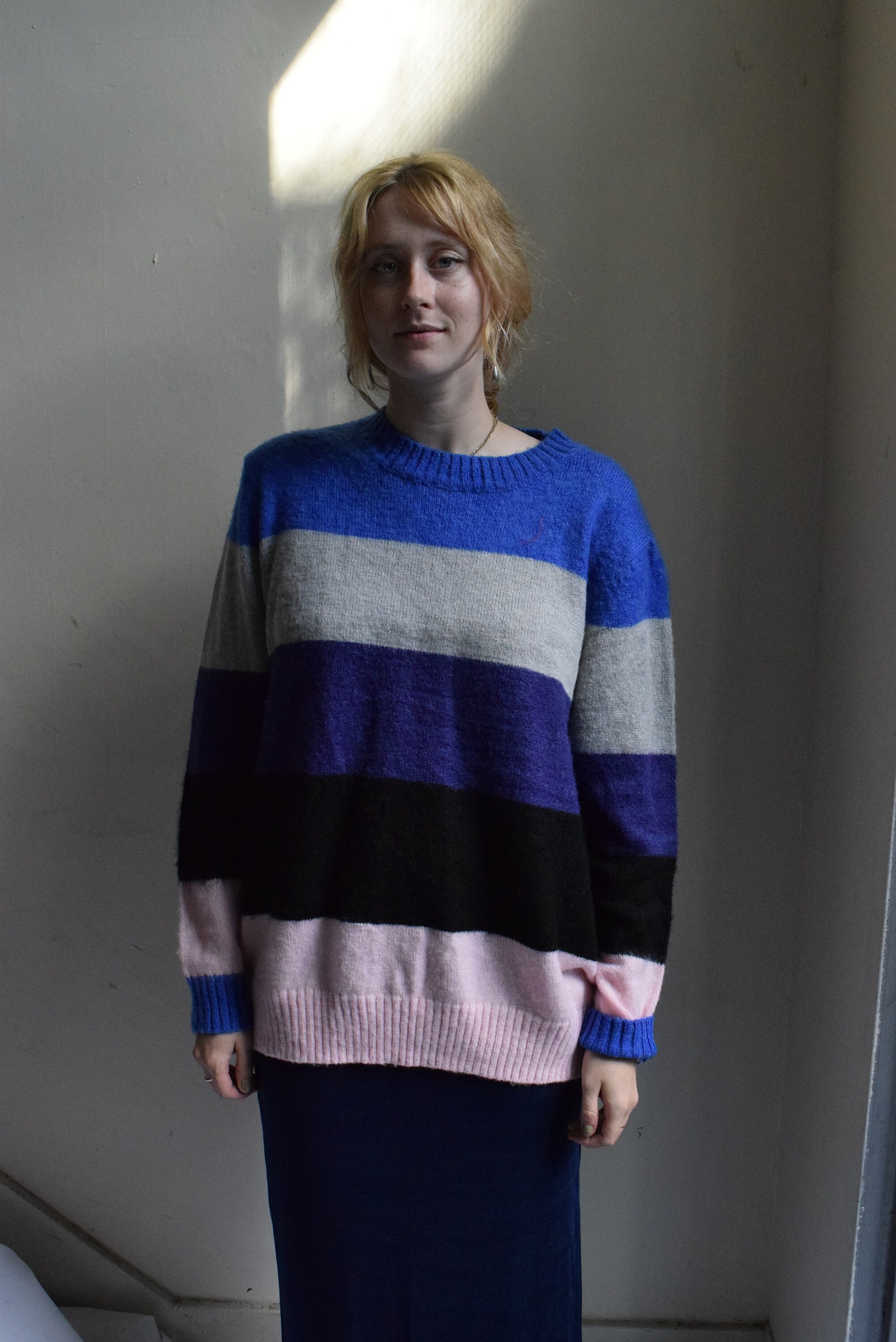 multi coloured sweater