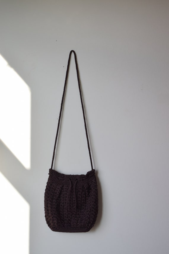 Chocolate Drawstring Bag