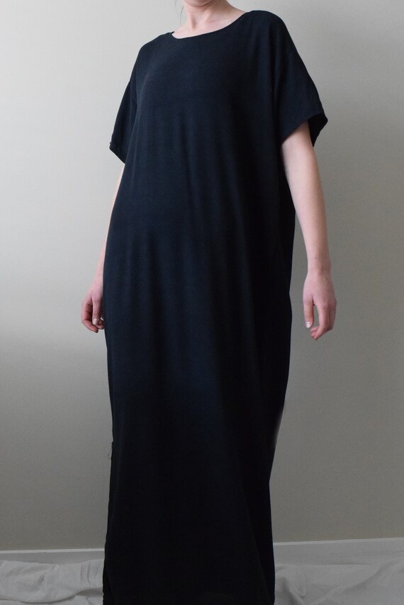 Black T-shirt Dress