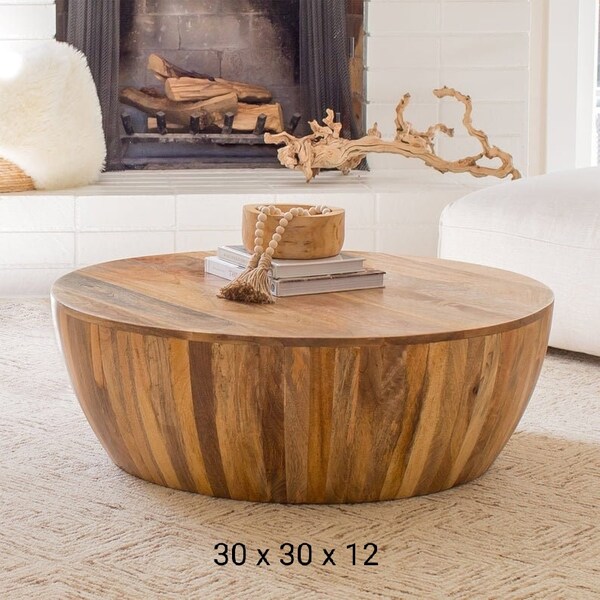 Round Coffee Table Etsy