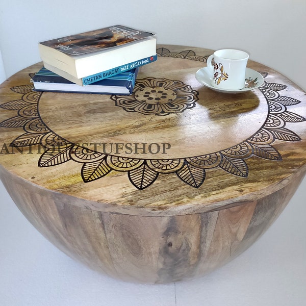 Round Coffee Table - Etsy