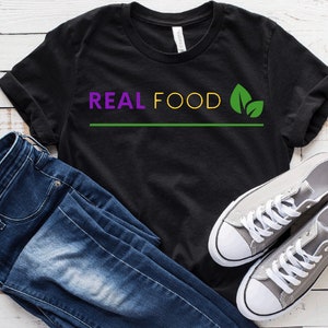 Real Food Short Sleeve Shirt-Gildan