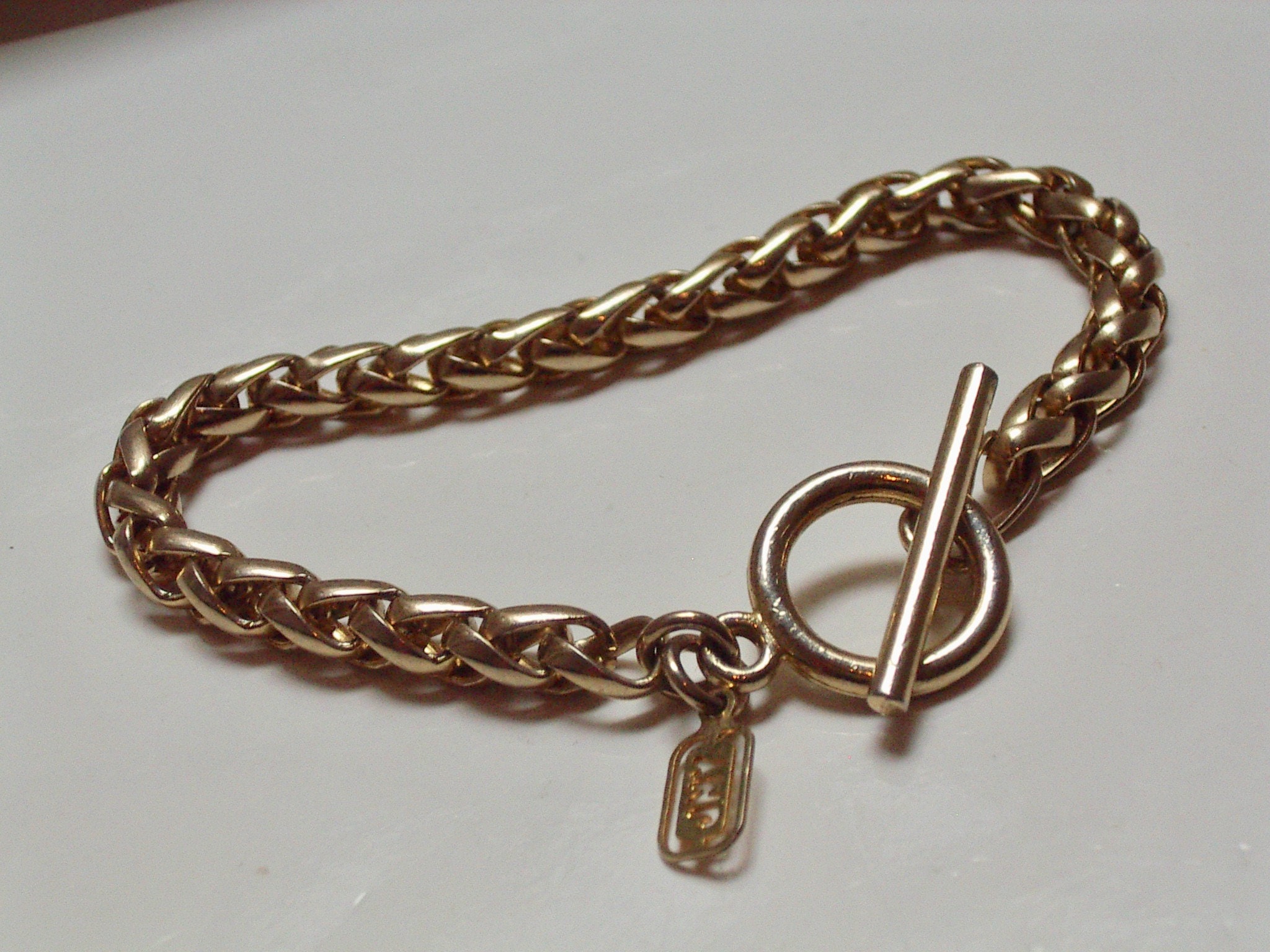 90s Gold Chain Bracelet 1990s Jones New York Jewelry Gold | Etsy
