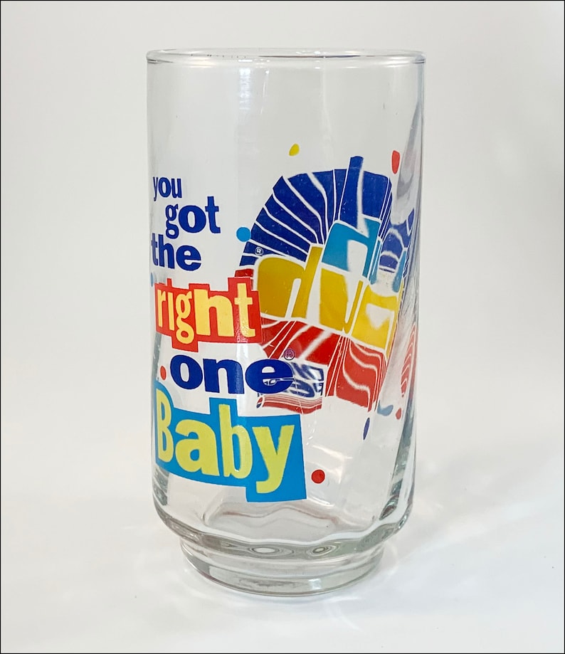 Vintage Diet Pepsi Drinking Glass 1990s You Got the Right One Etsy