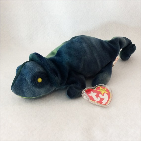 chameleon beanie baby