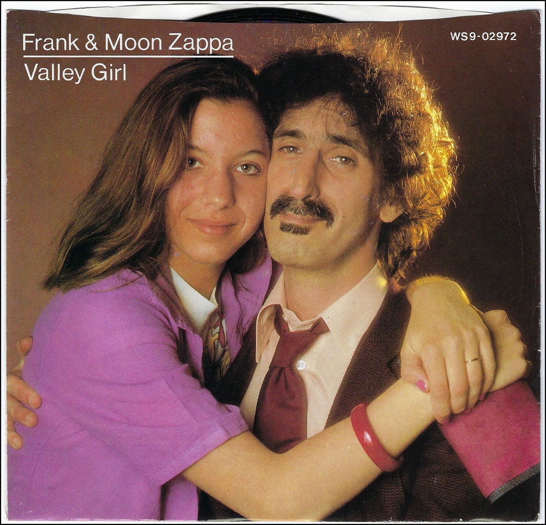Paula West Restless NR0022 サイン書込みあり Frank and Moon Zappa 1982 Valley Girl 45 Record - Etsy