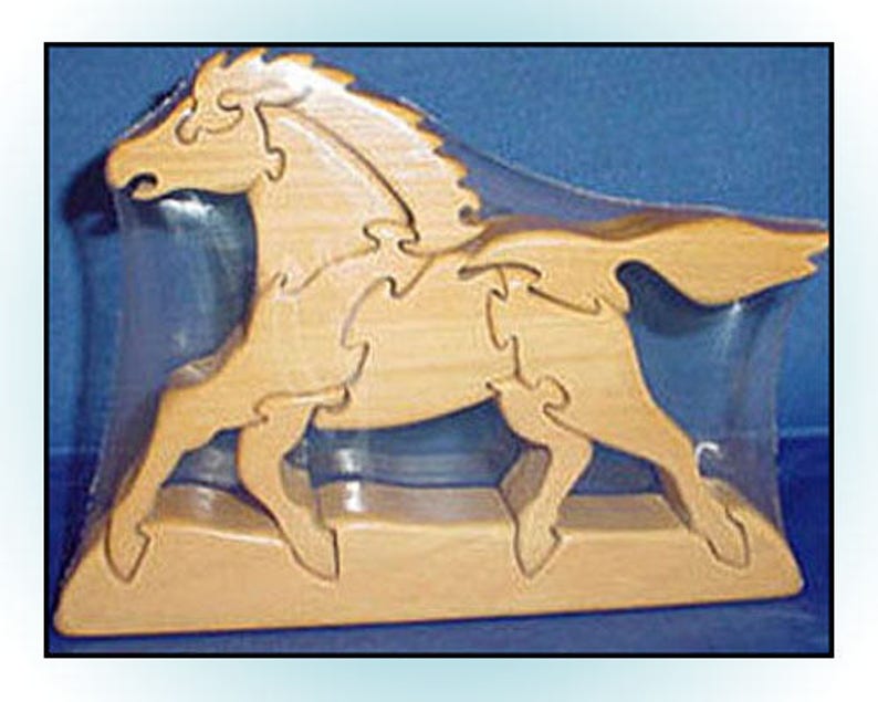 Scroll Saw Wood Animal Puzzles Sealed set of 4 On Hold for EC Etsy