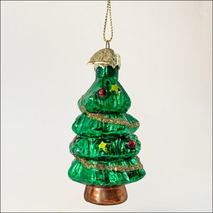 Vintage Glass Ornament Christmas Tree by Thomas Pacconi