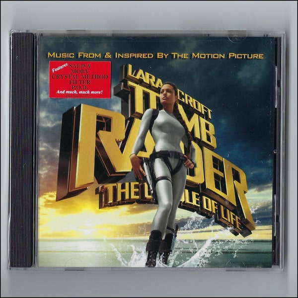 Lara Croft Tomb Raider Cradle of Life Original 2003 CD Soundtrack (Sealed)