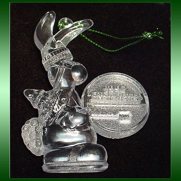 Energizer Bunny Vintage Acrylic Christmas Ornament