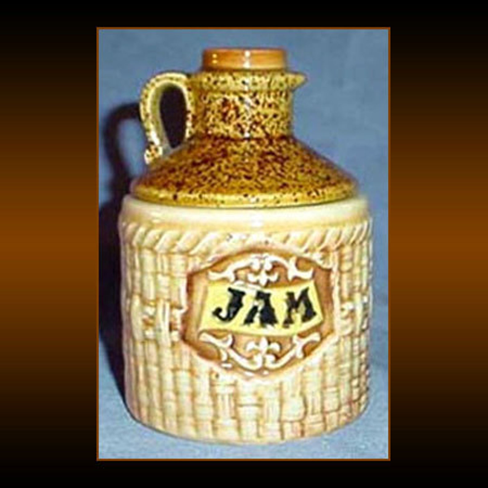 Lefton Vintage Jam Jar with Lid Etsy