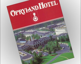 Opryland Hotel 1989 Nashville Souvenir Softcover