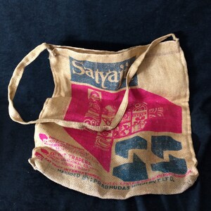 Vintage Hotel Oberoi Towers Burlap Tote Bag India - Etsy