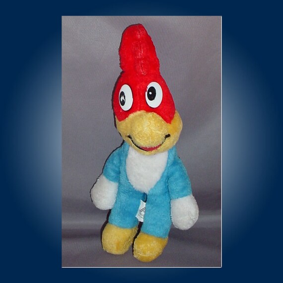 vintage woody woodpecker stuffed animal