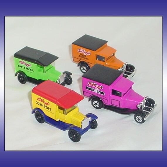 kellogg's matchbox trucks