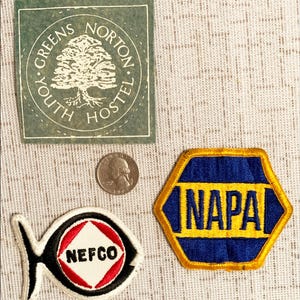 Vintage Patches – Your Choice – Automotive, Sports, Travel, Work Uniform image 4