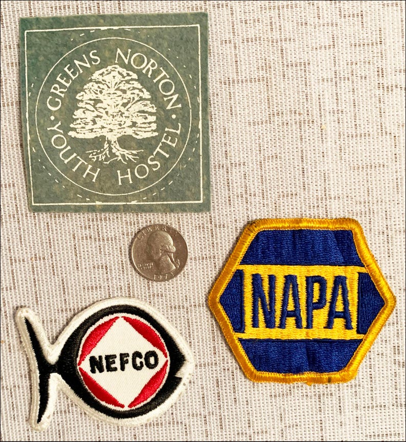 Vintage Patches – Your Choice – Automotive, Sports, Travel, Work Uniform image 4