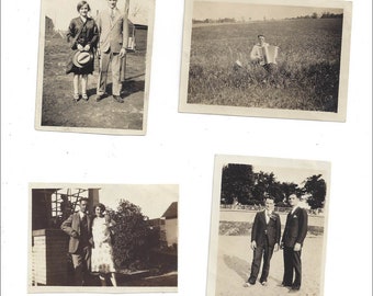Western Pennsylvania 1920s Photos, 4 pc