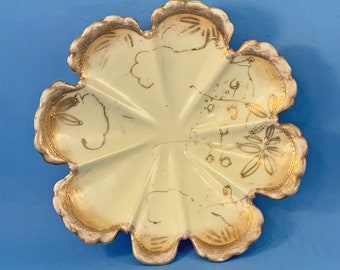 Vintage Ornate Asian Porcelain Dish