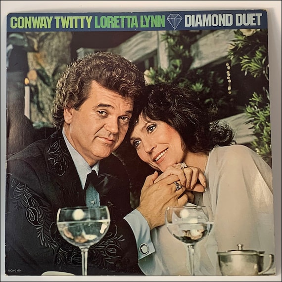 Conway Twitty Loretta Lynn Diamond Duet 1979 LP Record Album - Etsy