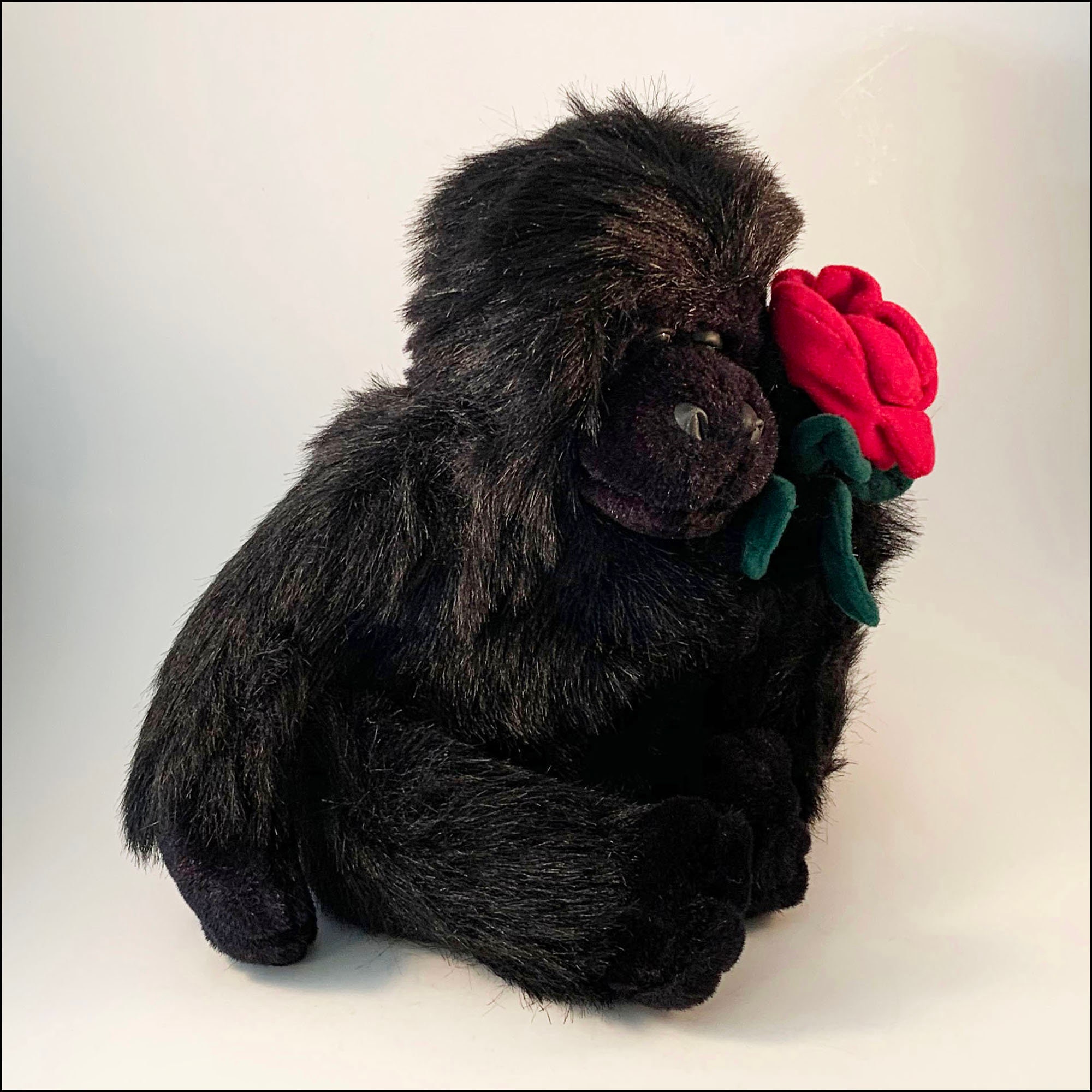 Peluche vintage de collection Boxing Gorilla en peluche
