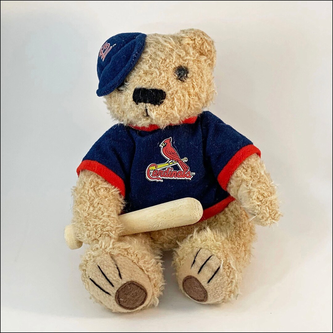 Vintage St Louis Cardinals Souvenir Teddy Bear Etsy