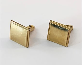 Vintage Gold Filled Cuff Links Swank 12k