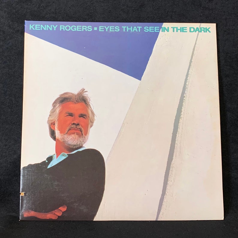 Kenny Rogers 1983 Eyes That See in the Dark LP Record Album Etsy