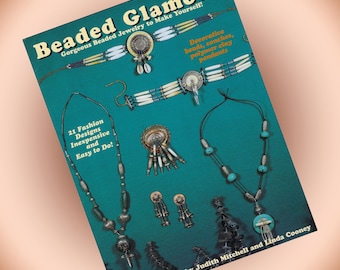 Beaded Glamour 1994 Jewelry Craft Softcover Book