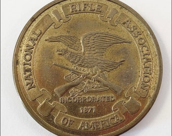 NRA Vintage Brass Hunting Coin